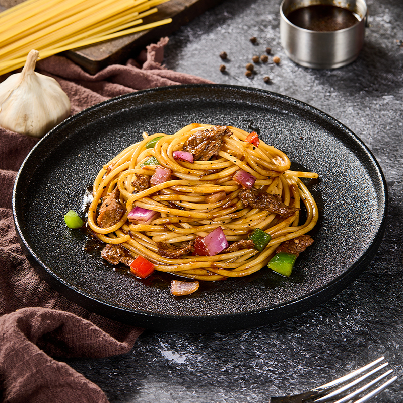 黑椒牛柳意面