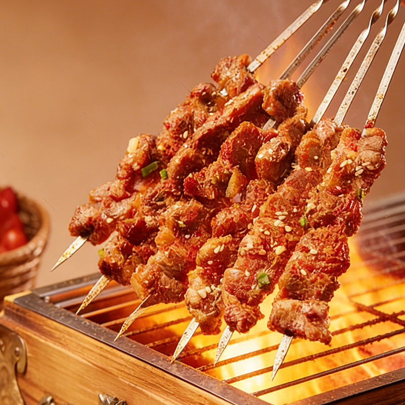 原切牛肉串