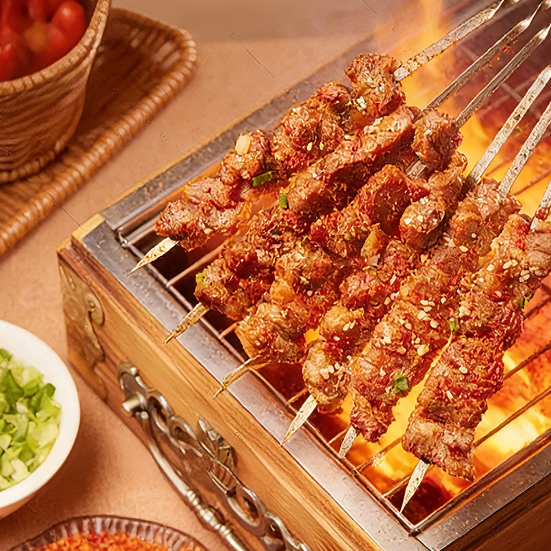 原切牛肉串
